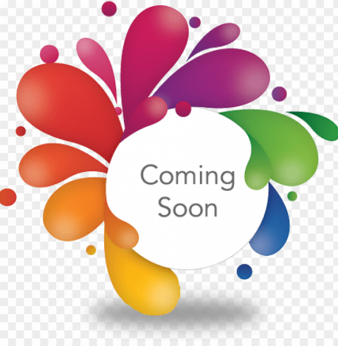 dessert plate - coming soon logo ClearCut Background PNG Isolated Element