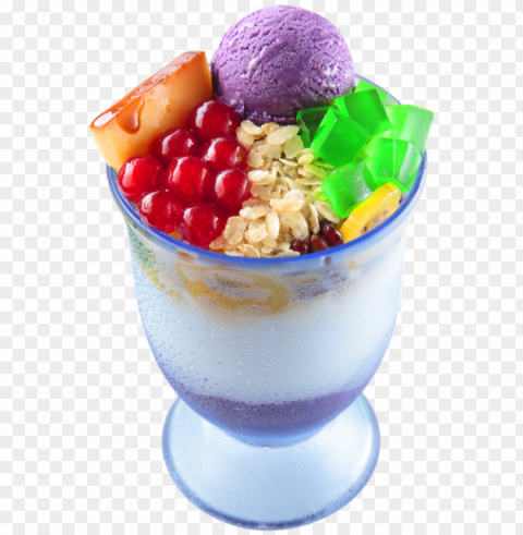desserthalo halo - regular halo halo chowking PNG files with transparent canvas extensive assortment