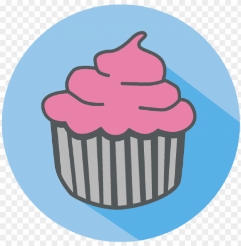 desserts - imagenes de cupcake Transparent PNG Isolated Subject