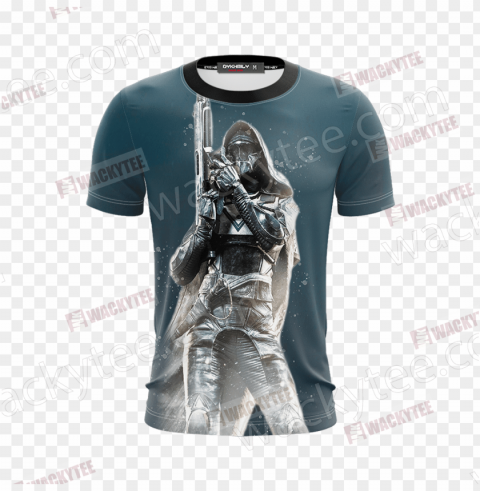 destiny 2 hunter class 3d t shirt fullprinted unisex - t-shirt PNG graphics with alpha channel pack
