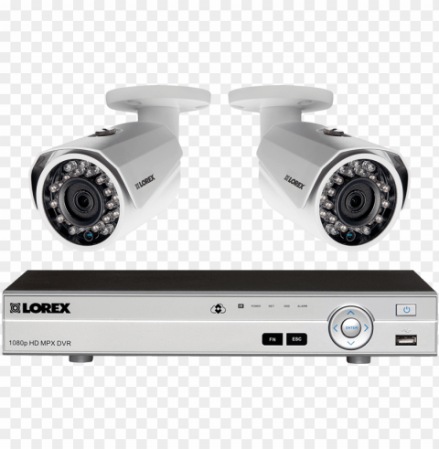 detalles acerca de lorex sistema de seguridad con 2 - security system cameras PNG with clear background extensive compilation