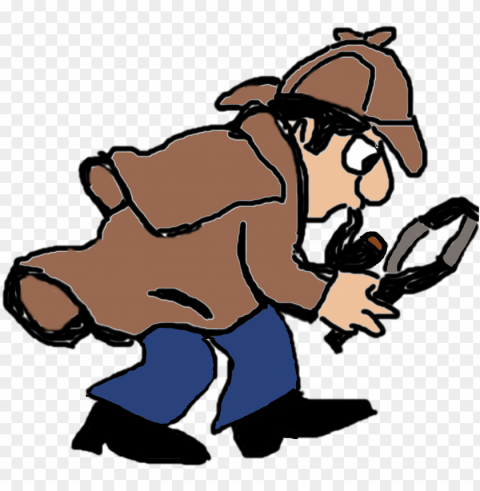 detective clipart criminal - detective cartoon PNG graphics with transparency
