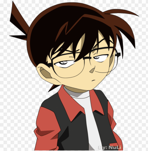 detective conan PNG with isolated background