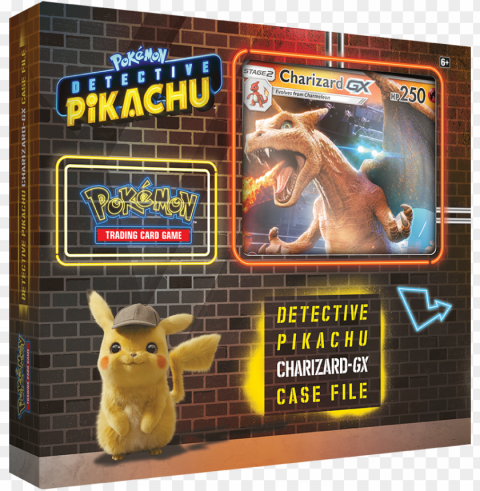 detective pikachu charizard gx case file contains one PNG transparent designs