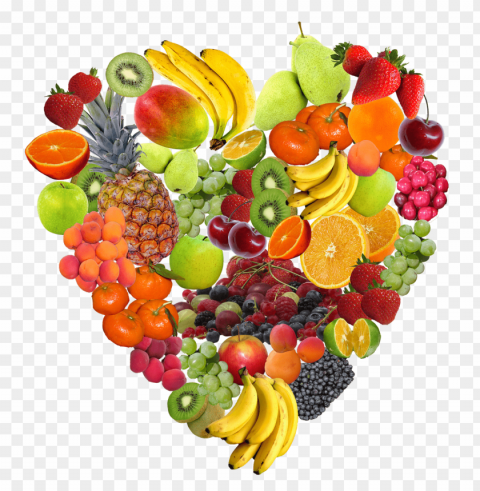 detox fruit heart PNG images with alpha transparency wide selection