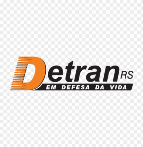 detran rs logo vector free High-quality transparent PNG images comprehensive set