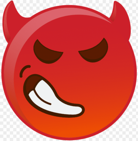 devil emoji - emoji Isolated Item on Transparent PNG