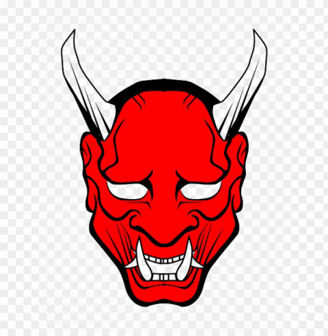 Devil Face Picture - Oni Mask Art Transparent PNG Images Bundle