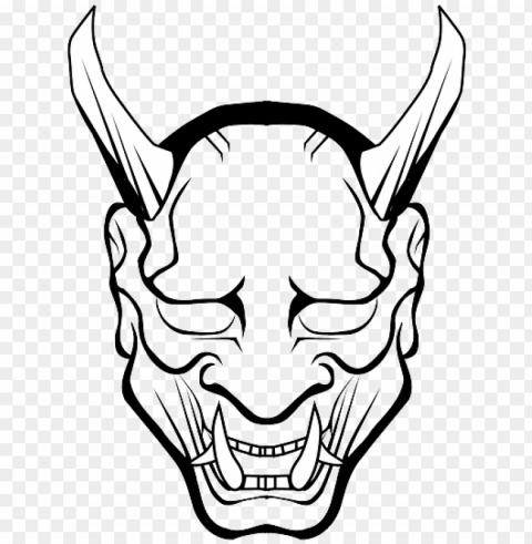 devil - oni mask PNG images without licensing