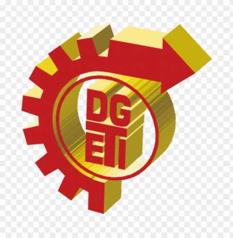 dgeti vector logo Isolated Graphic Element in HighResolution PNG