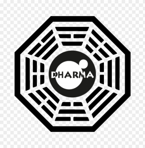 dharma project vector logo Isolated Character on HighResolution PNG