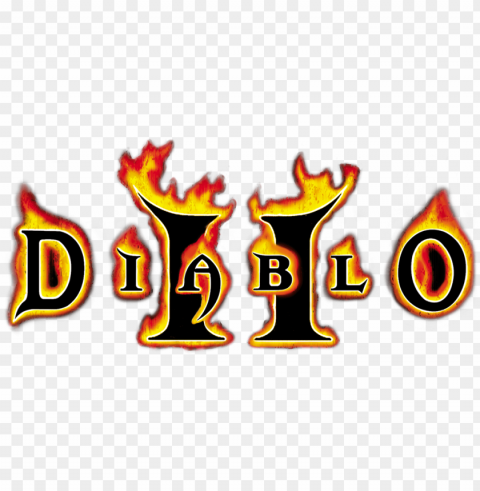 diablo 2 logo PNG Graphic Isolated with Clear Background