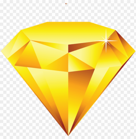 diamante color oro Transparent PNG pictures archive