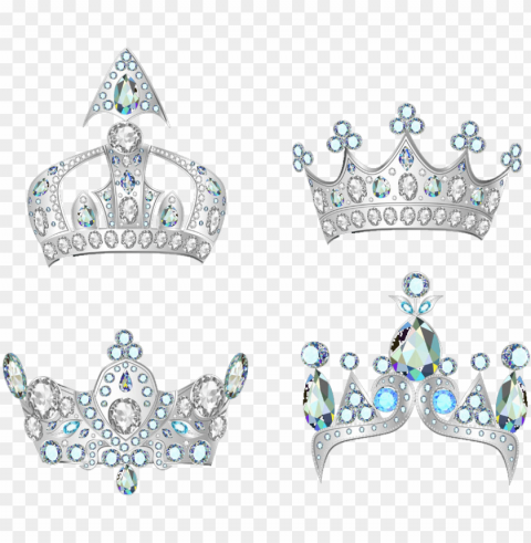 diamond crown transparent - zazzle blue diamond crown personalise baby beanie Clean Background Isolated PNG Illustration