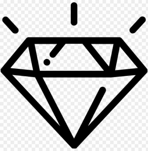 diamond - diamond ico Clean Background Isolated PNG Design