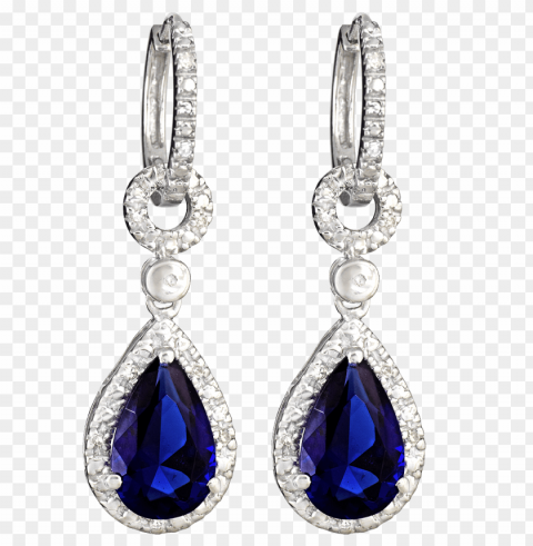 diamond earrings Transparent background PNG images comprehensive collection