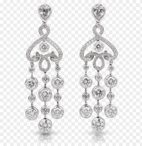 diamond earrings Transparent background PNG images selection