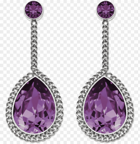 diamond earrings Transparent PNG pictures for editing PNG transparent with Clear Background ID fc54607e