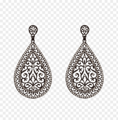 diamond earrings PNG images free