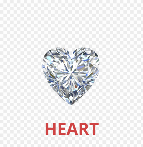 Diamond Heart PNG Images For Banners