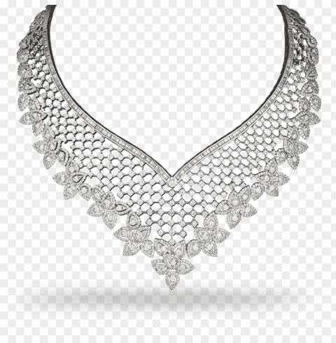 diamond necklace jewelry Transparent PNG Isolation of Item