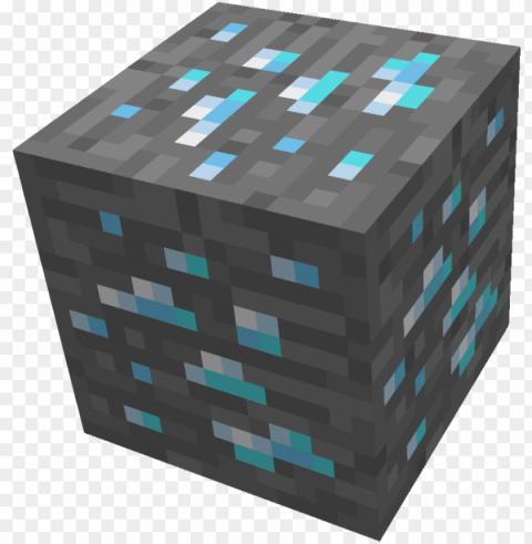 diamond ore block - minecraft blocks PNG format with no background