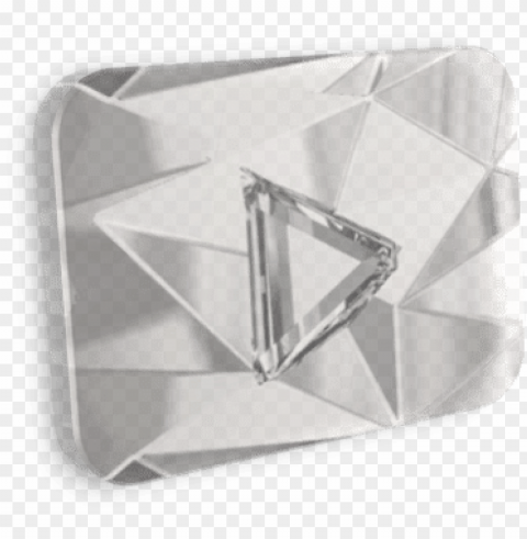 diamond play button devianart - diamond play button Transparent PNG Artwork with Isolated Subject