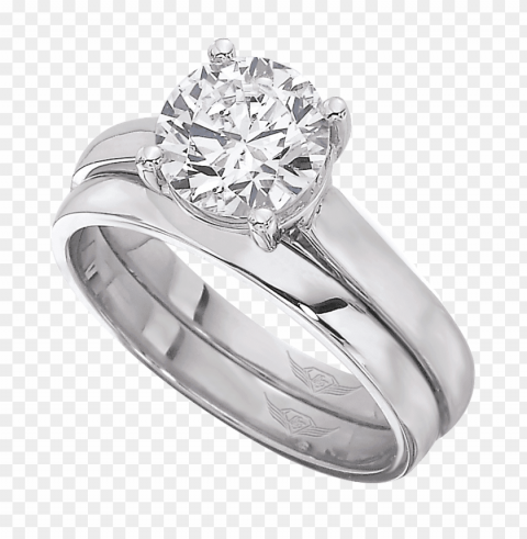 diamond wedding rings Transparent PNG Isolated Graphic Design