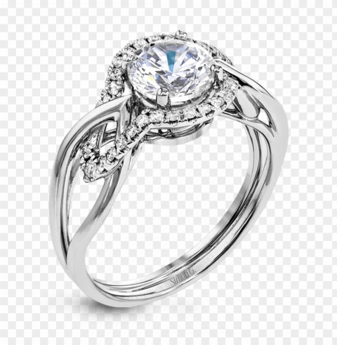 diamond wedding rings Transparent PNG Isolated Graphic with Clarity