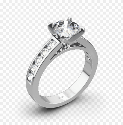 diamond wedding rings Transparent PNG Isolated Object