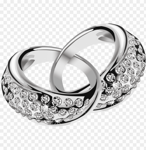 diamond wedding rings Clear PNG pictures bundle