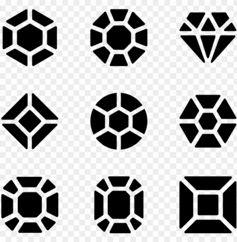 diamonds - diamond top view vector HighResolution Transparent PNG Isolated Element PNG transparent with Clear Background ID 11702aee