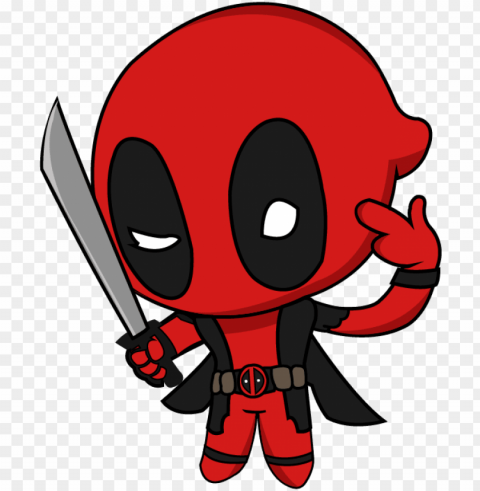 dibujo chibi deadpool - deadpool para dibujar faciles Free PNG images with alpha channel variety