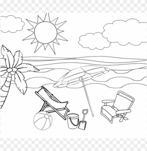 dibujos faciles Playa PNG with no registration needed