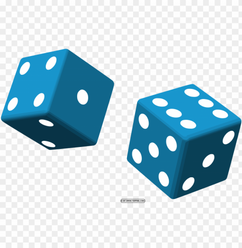 dice 3d blue file PNG clear images - Image ID 84c76b5a