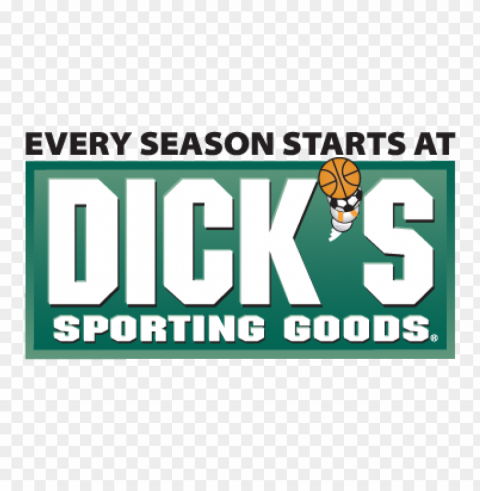 dicks sporting goods logo vector Transparent art PNG