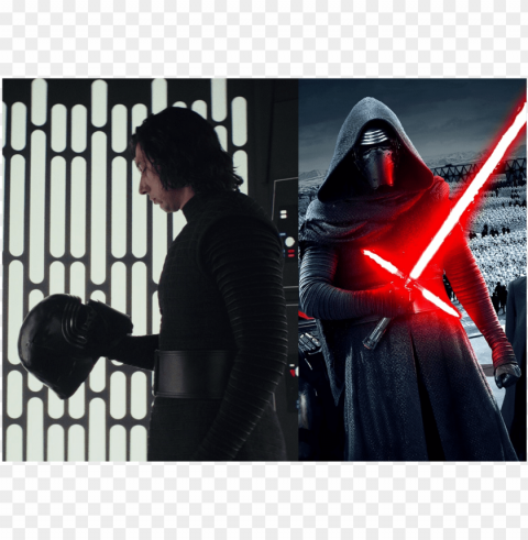 did you prefer the force awakens kylo ren or the last PNG Image with Transparent Cutout