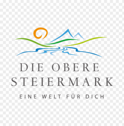 die obere steiermark vector logo Transparent PNG Isolated Element