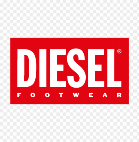 diesel footwear vector logo Background-less PNGs