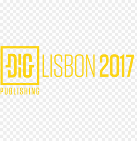 dig publish lisbon 2017 logo Isolated Design on Clear Transparent PNG