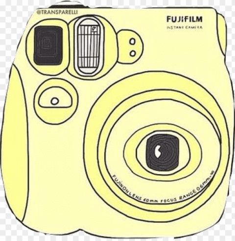 digital camera clipart polaroid camera - yellow polaroid camera PNG with no background diverse variety