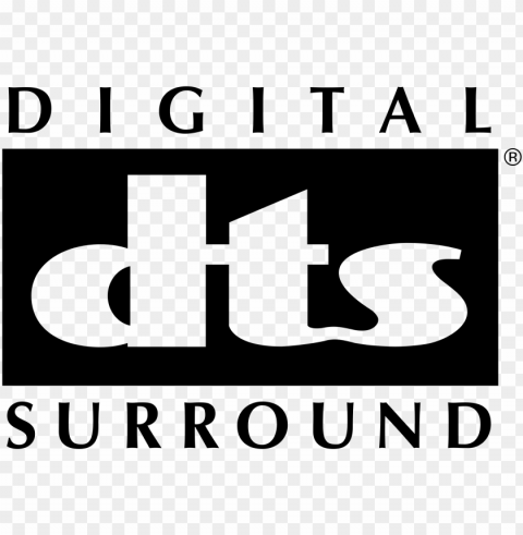 digital dts surround logo - digital dts sound logo PNG transparent graphic
