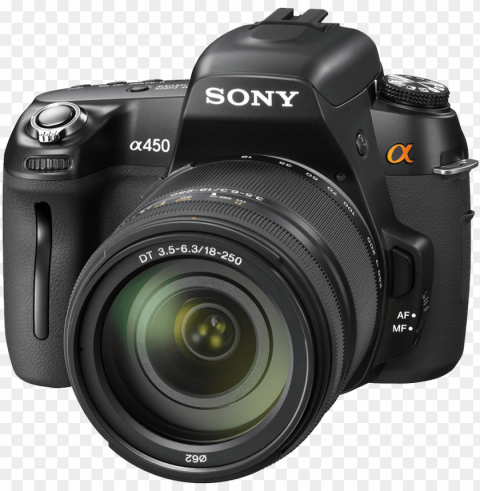 digital slr camera image - sony a dslr-a450l - digital camera - slr PNG files with transparency