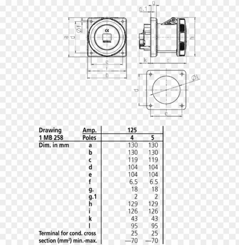 dimensional drawing portrait panel mounted socket tm - diagram PNG transparent pictures for editing