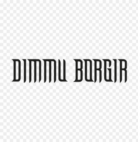 dimmu borgir eps vector logo Isolated Element on HighQuality Transparent PNG