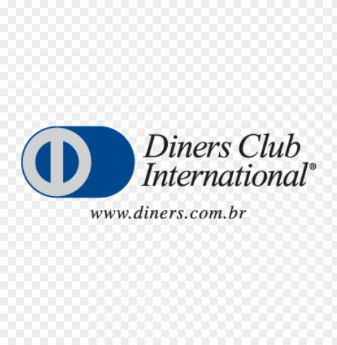 diners club logo vector free PNG Image Isolated on Clear Backdrop