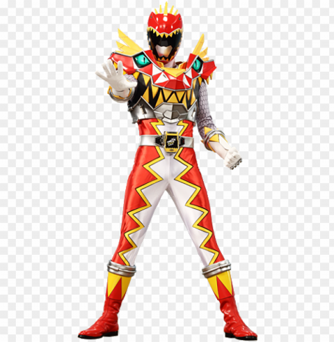 dino charge red ranger carnival mode - red ranger dino super charge PNG Isolated Object on Clear Background