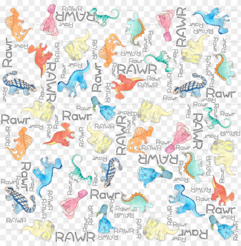 dinorawr by ottdesigns - customized wallpaper patterns PNG images with alpha transparency free