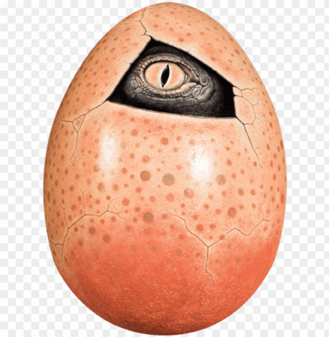 dinosaur egg with eye Isolated Item with HighResolution Transparent PNG