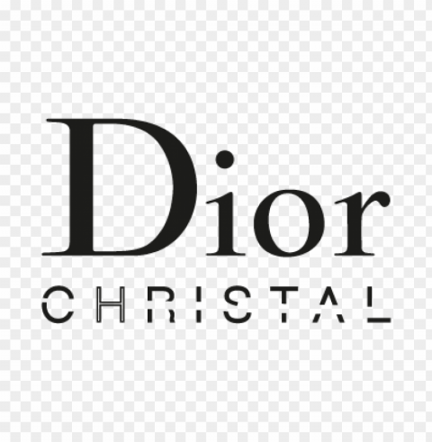 dior cristal vector logo Clear Background PNG Isolated Design